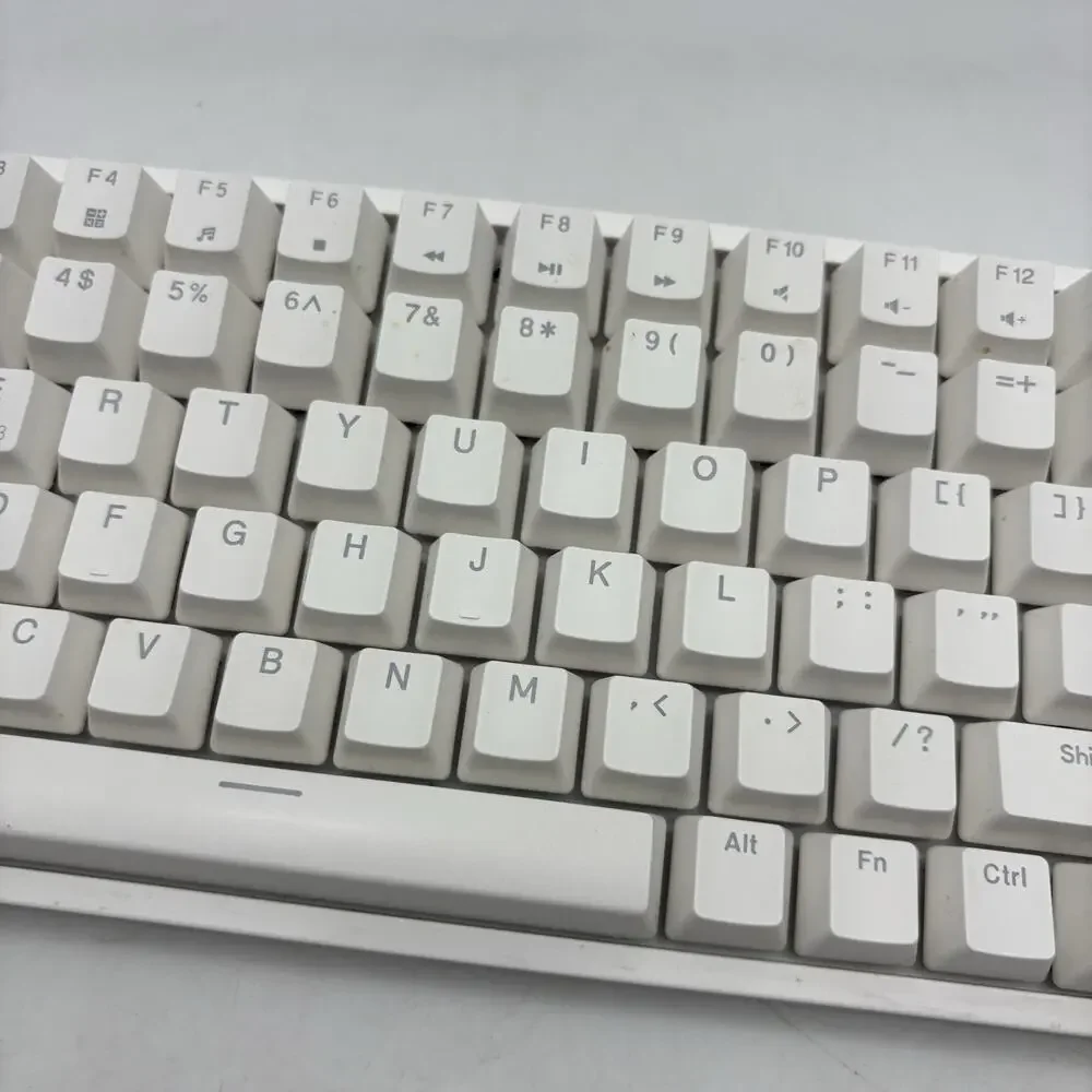 Royal Kludge RK84 Mechanical Keyboard White Wireless Wired Bluetooth USB
